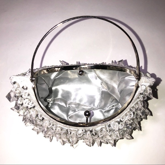 CRYSTAL BEADED EVENING BAG - Picture 4 of 8